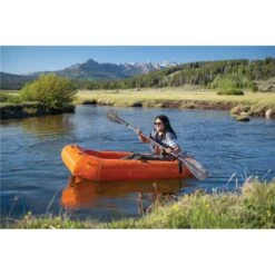 Advanced Elements PackLite+ Packraft 1 Personen Kajak Aufblasbares Luftboot Raftingboot Orange -SEVY Geschaft advanced elements packlite packraft 1 personen kajak aufblasbares luftboot raftingboot orange 3