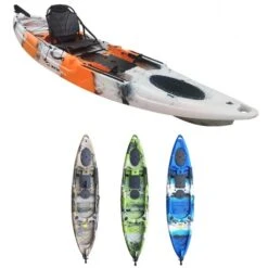 SEVY Geschaft 20 ExtaSea-Yak 350 Pro 1er Sit On Top Kajak Mit Steueranlage + Kajaksitz + Paddel